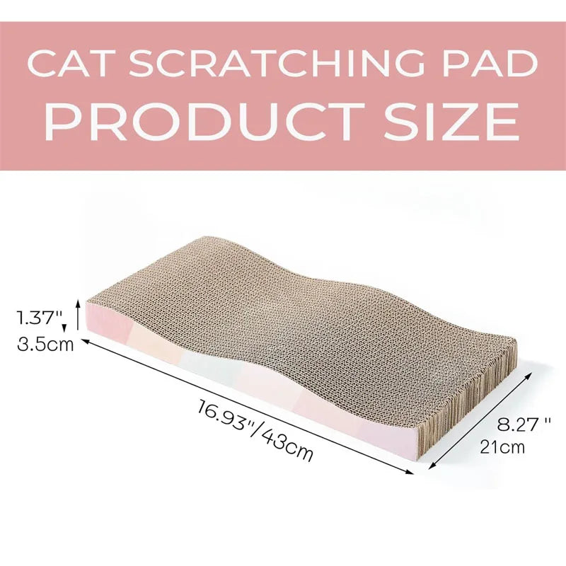 Corrugated Cardboard Cat Scratcher Lounge