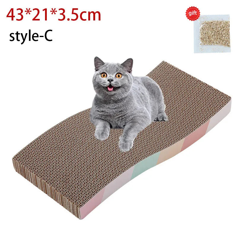 Corrugated Cardboard Cat Scratcher Lounge