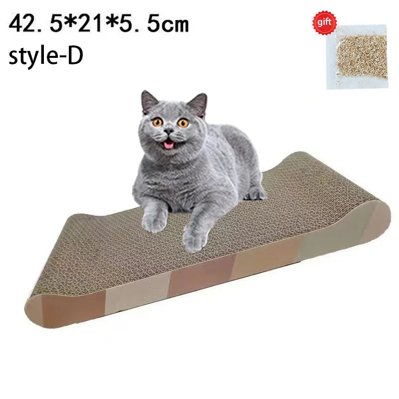 Corrugated Cardboard Cat Scratcher Lounge