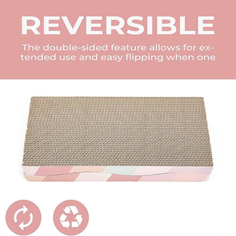 Corrugated Cardboard Cat Scratcher Lounge