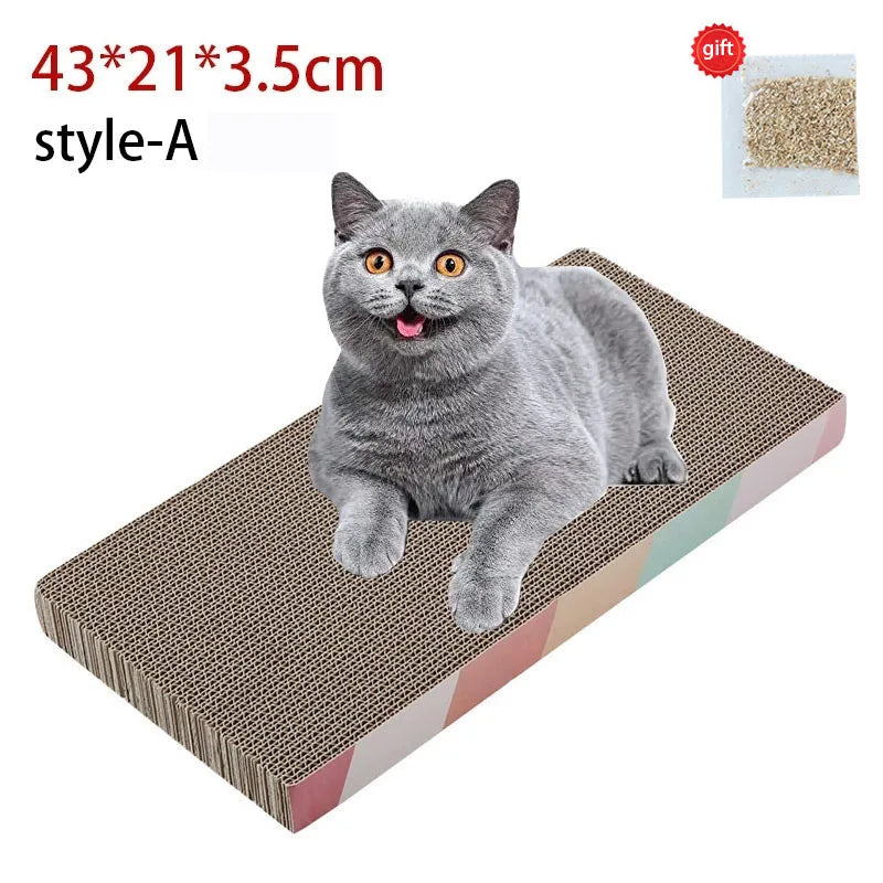 Corrugated Cardboard Cat Scratcher Lounge
