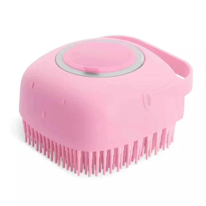 2-in-1 Pet Bath & Massage Brush