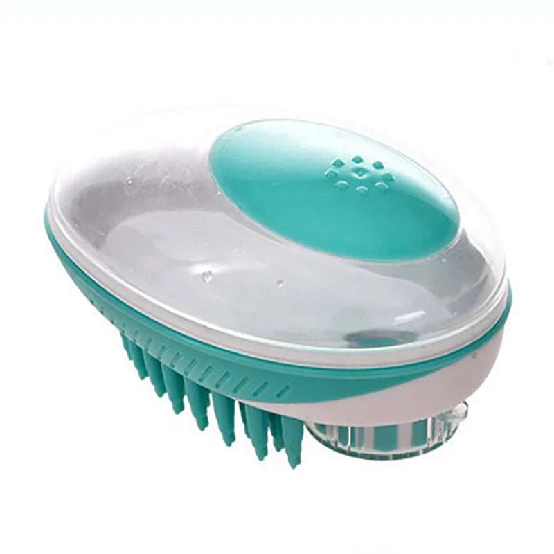2-in-1 Pet Bath & Massage Brush