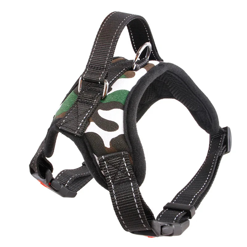 Heavy-Duty Adjustable Nylon Dog Harness