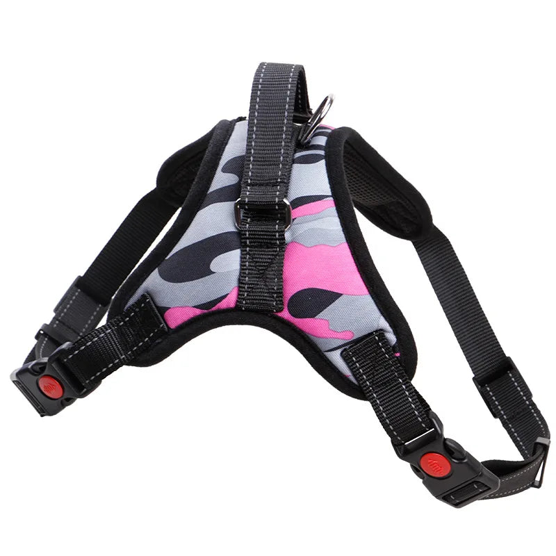 Heavy-Duty Adjustable Nylon Dog Harness