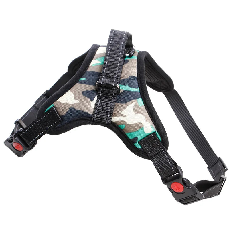 Heavy-Duty Adjustable Nylon Dog Harness