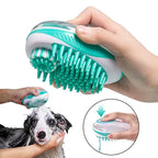 2-in-1 Pet Bath & Massage Brush