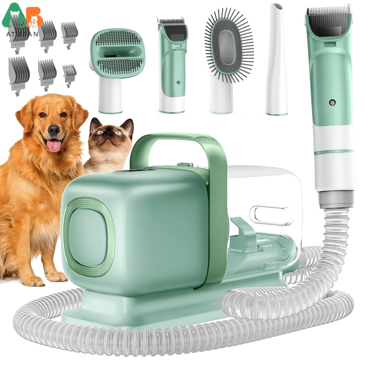 Pet Grooming Vacuum Kit