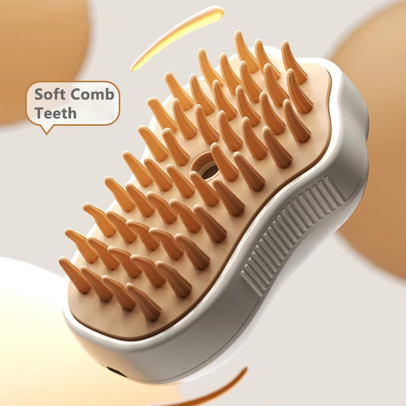 3-in-1 Steam Pet Brush