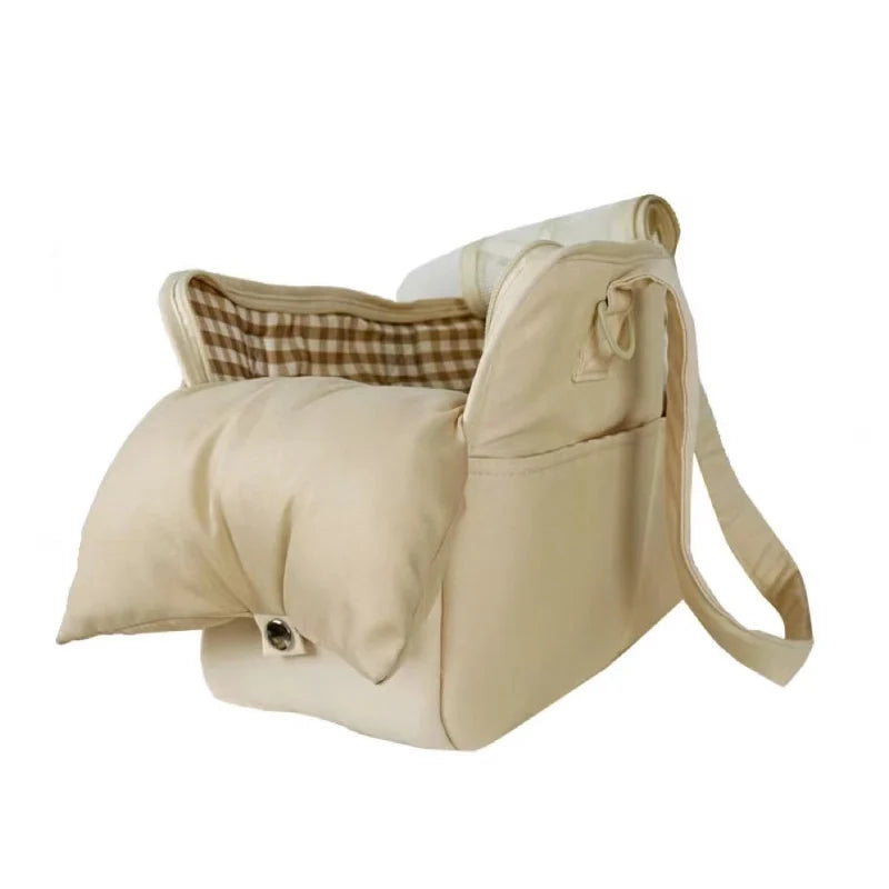 Cotton Pet Carrier Shoulder Bag