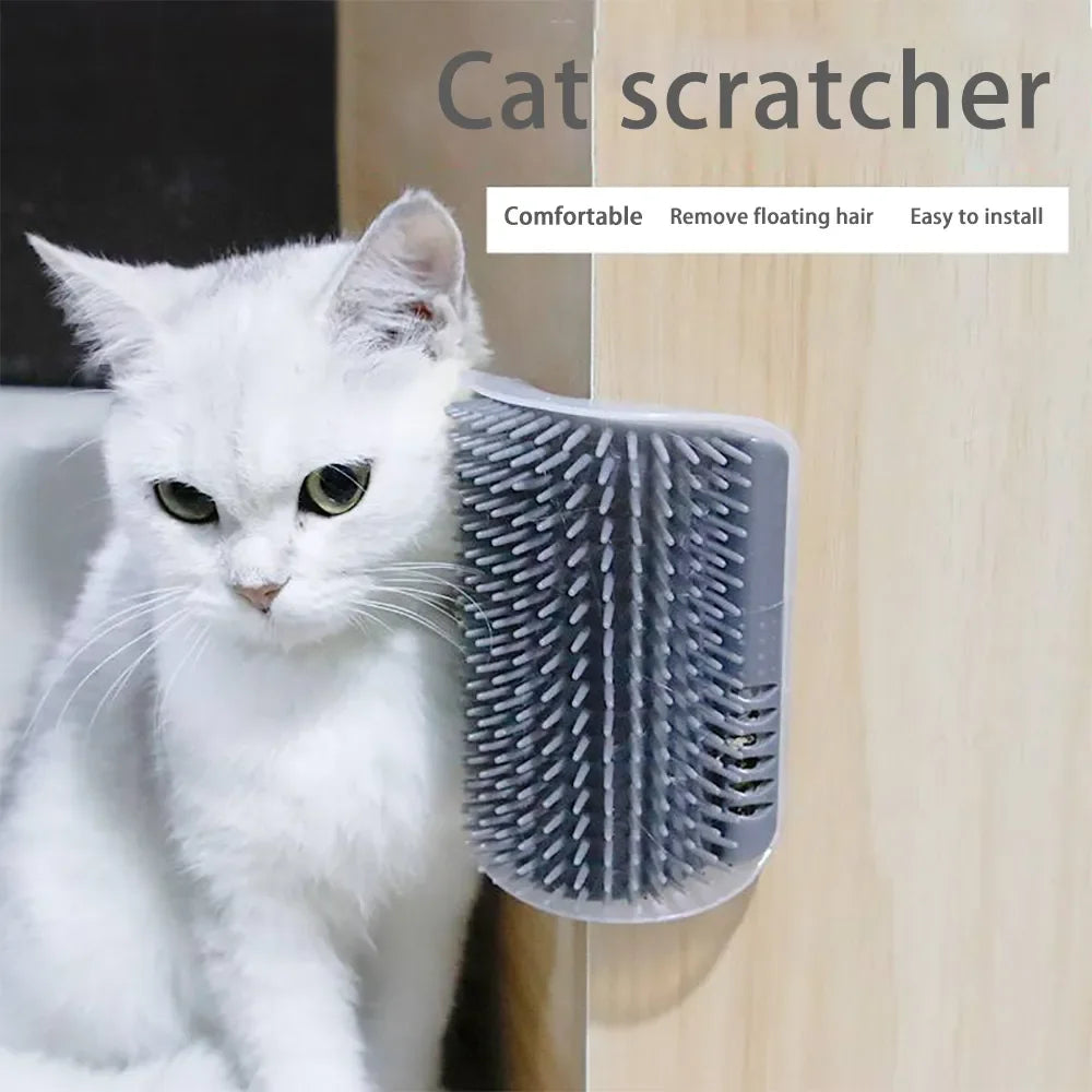 Cat Corner Brush Massager