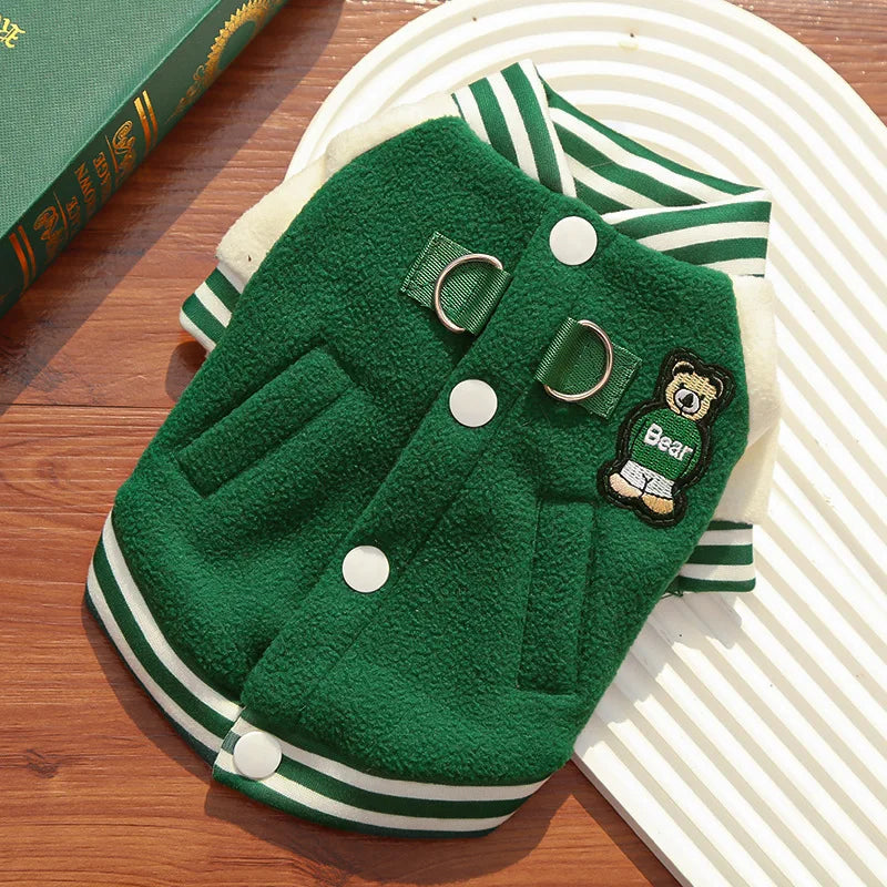 Cozy Fleece Dog Jacket