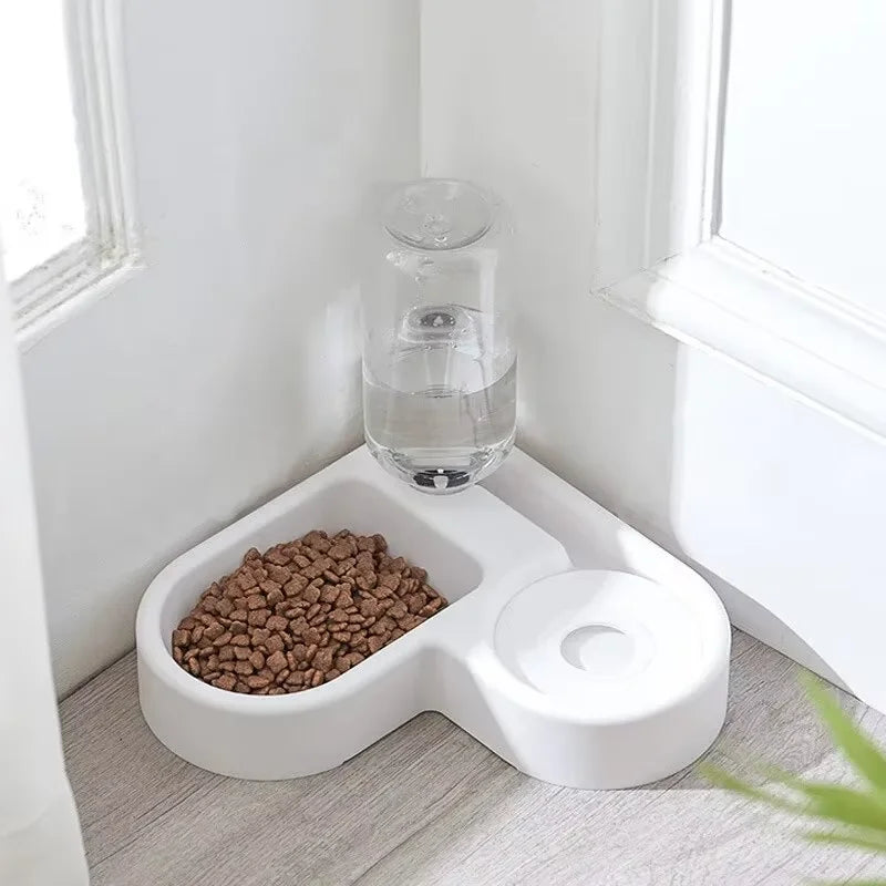 Double Dog & Cat Feeding Bowl