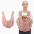 Soft Quilted Pet Carrier Chest Bag