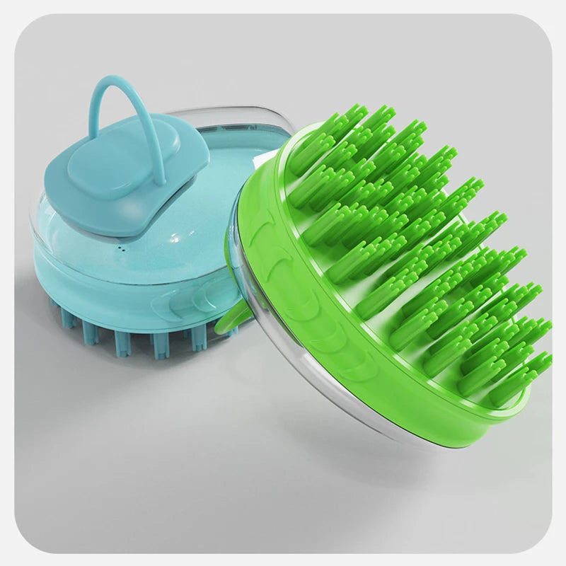 2-in-1 Pet Bath & Massage Brush
