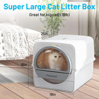 Pull-N-Scoop Semi-Automatic Cat Litter Box
