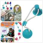 Suction Cup Dog Toy with TPR Ball