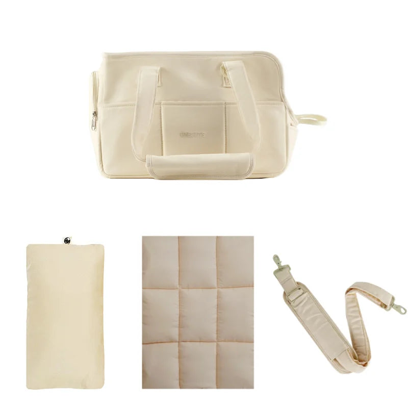 Cotton Pet Carrier Shoulder Bag