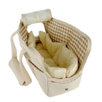 Cotton Pet Carrier Shoulder Bag