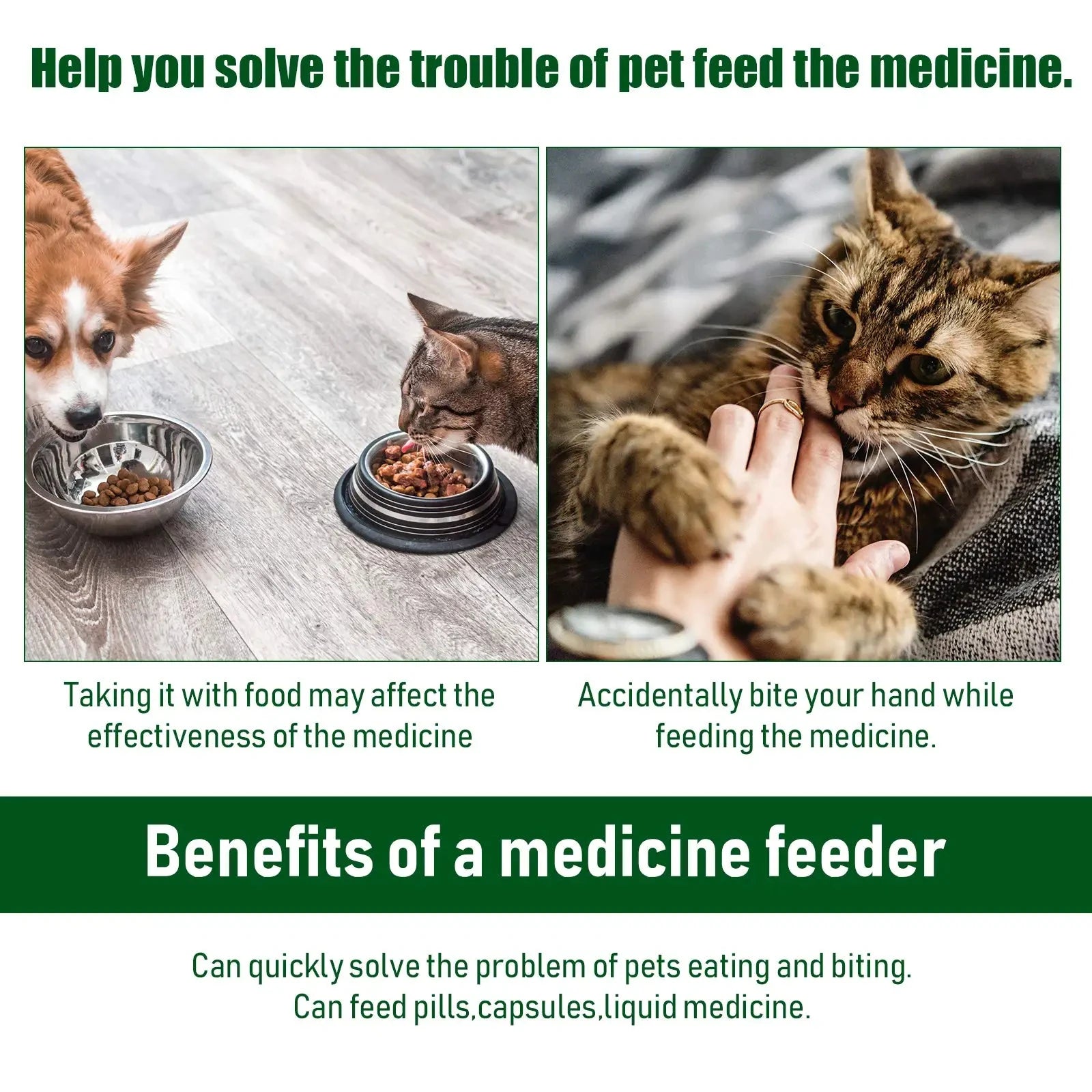 Pet Medicine Feeder