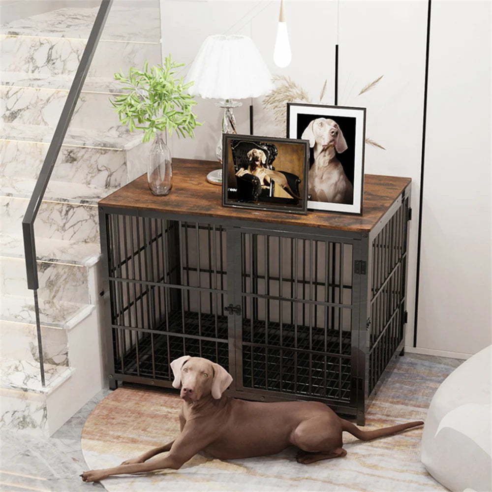 Luxury Wooden Dog Crate Furniture