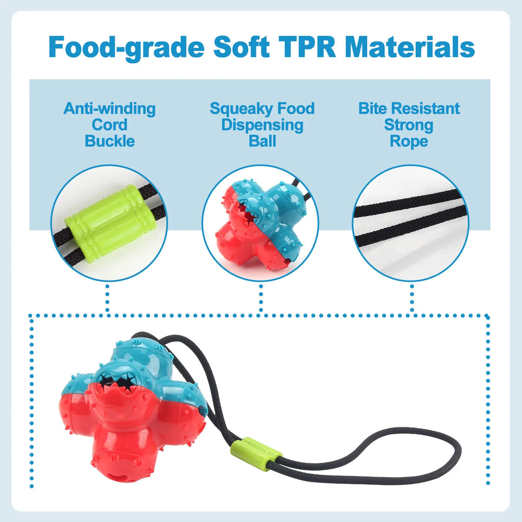 Interactive Sounding Treat Ball for Dogs