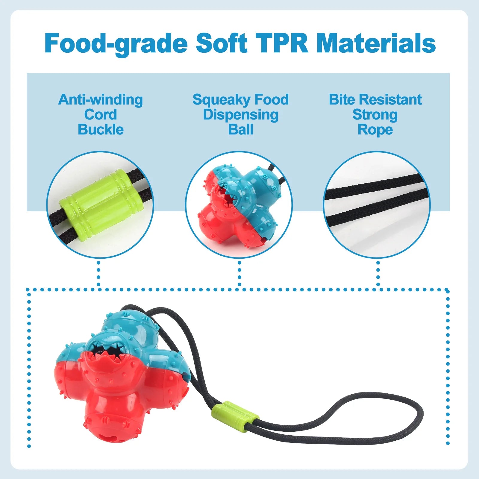 Interactive Sounding Treat Ball for Dogs