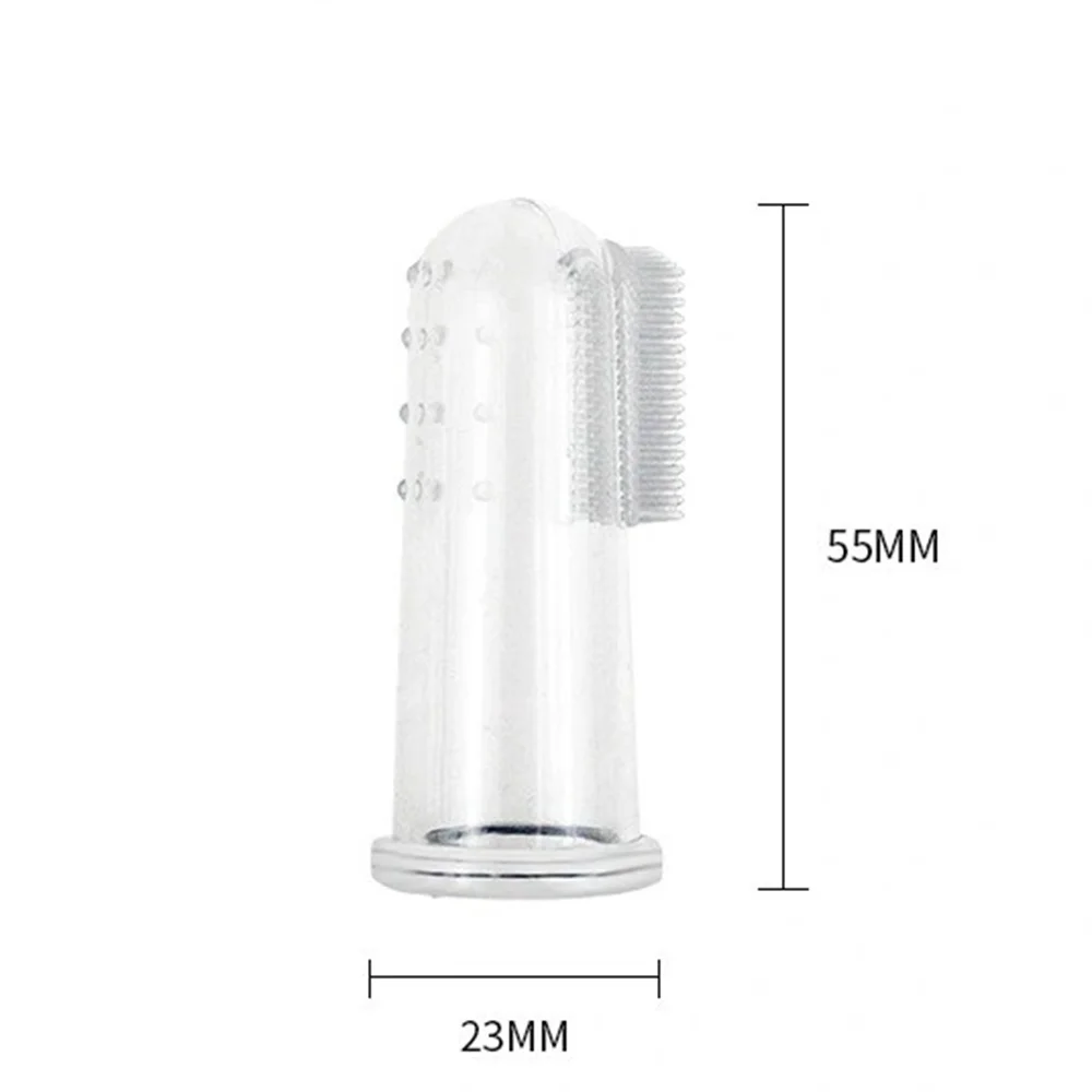 Pet Silicone Finger Toothbrush