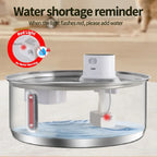8L Smart Stainless Steel Automatic Pet Water Fountain