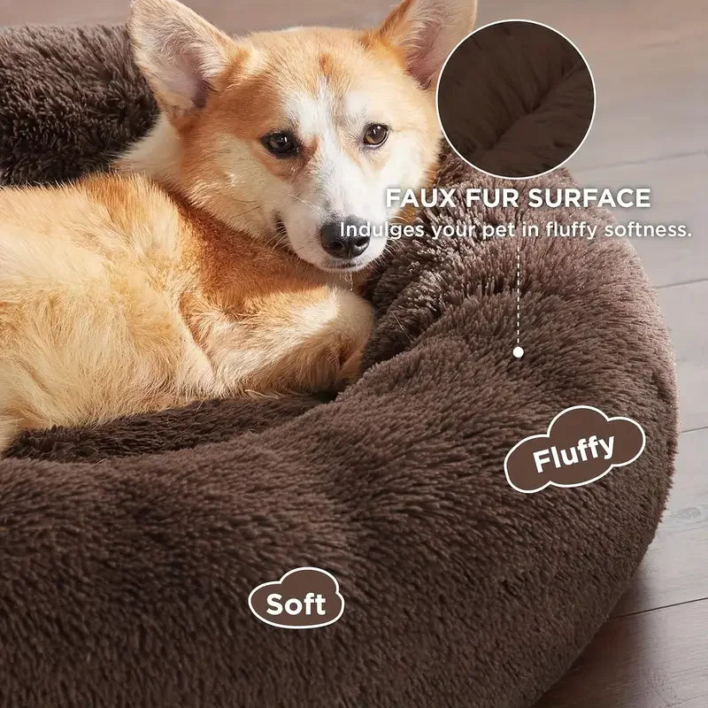 Donut Plush Pet Bed