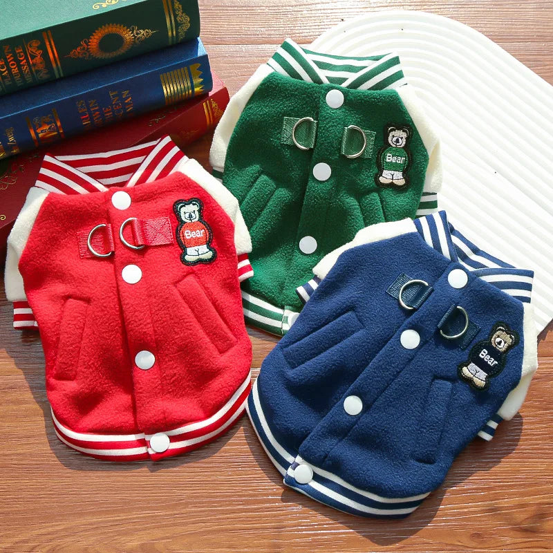 Cozy Fleece Dog Jacket