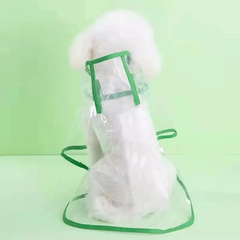 Transparent Pet Raincoat