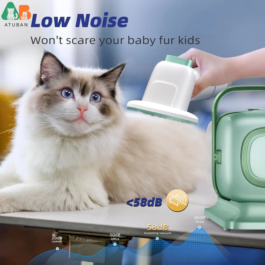 Pet Grooming Vacuum Kit