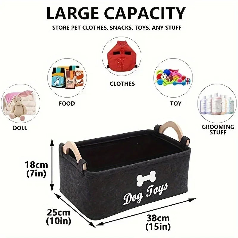 Dog Toy Storage Box