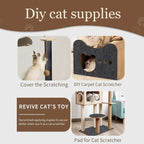 Self-Adhesive Cat Scratching Mat