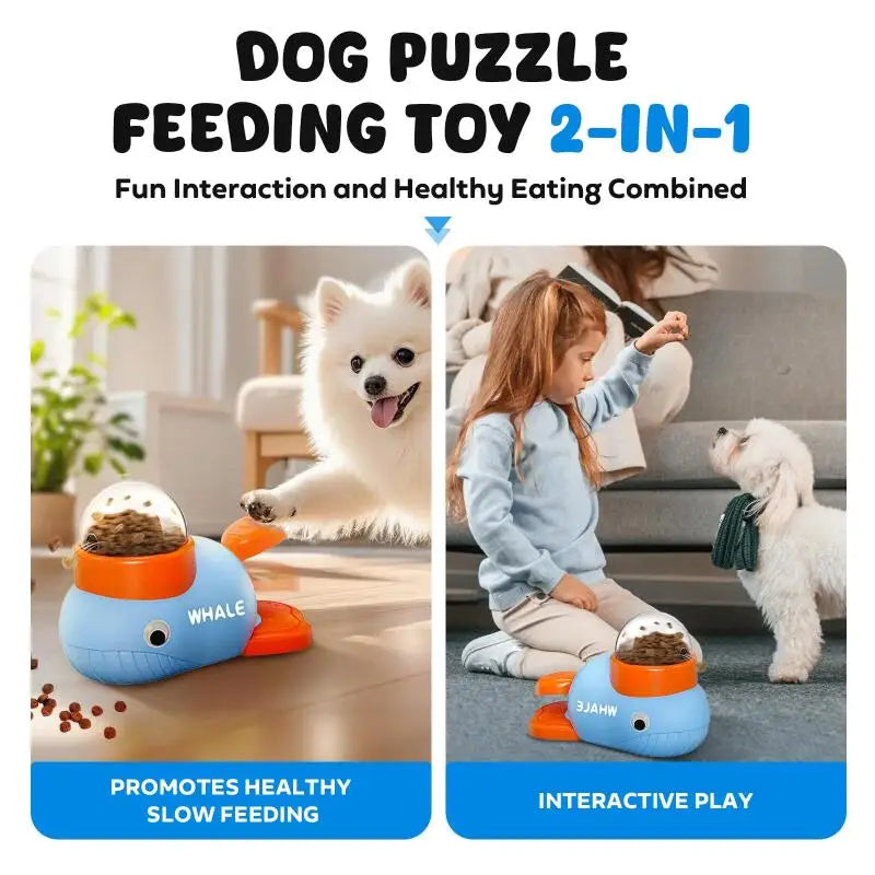 Interactive Pet Puzzle Feeder Toy