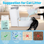 Pull-N-Scoop Semi-Automatic Cat Litter Box