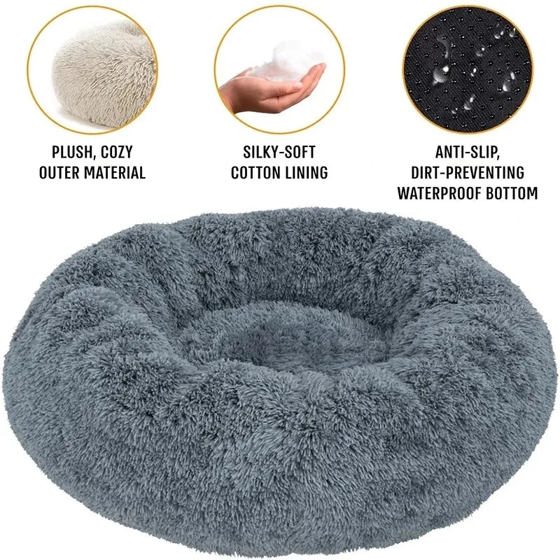 Donut Plush Pet Bed