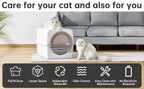 Pull-N-Scoop Semi-Automatic Cat Litter Box