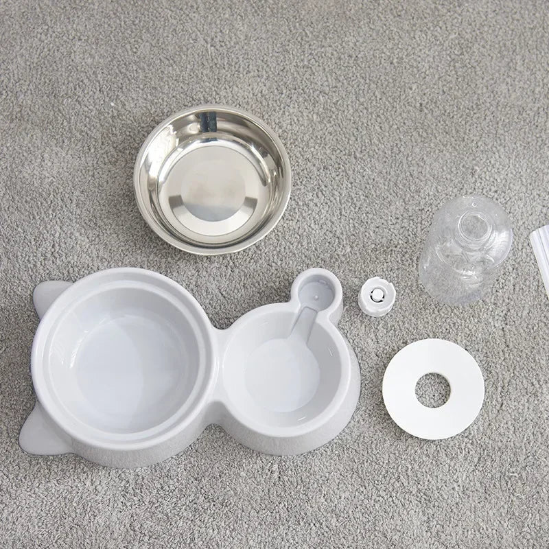 Automatic Pet Feeder with Water Dispenser