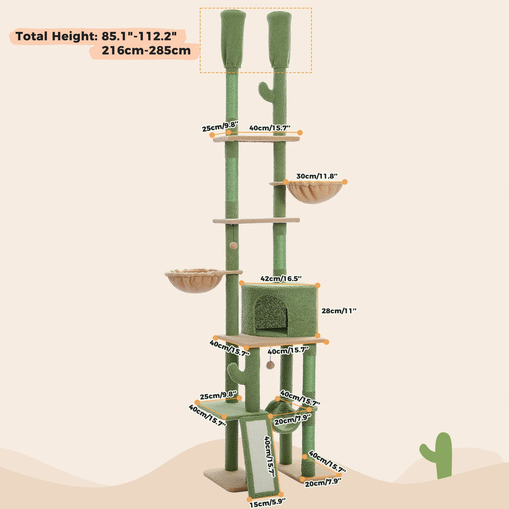 Multi-Level Cat Tree Tower
