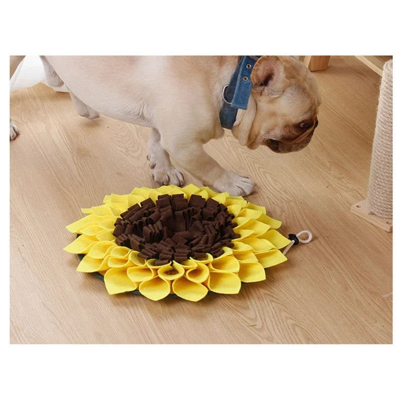 Sunflower Pet Snuffle Mat