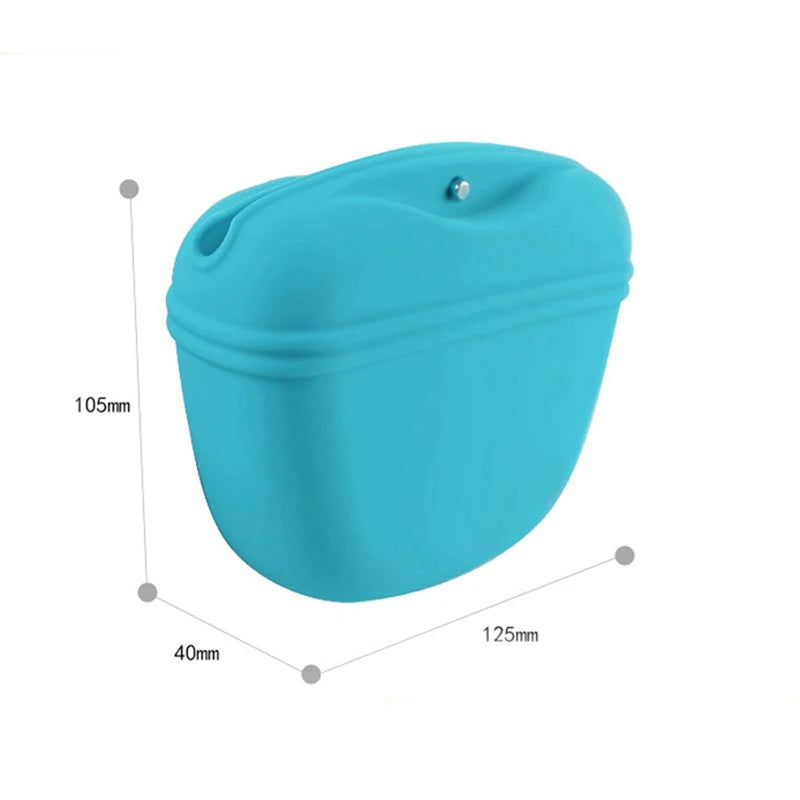 Portable Silicone Pet Treat Bag