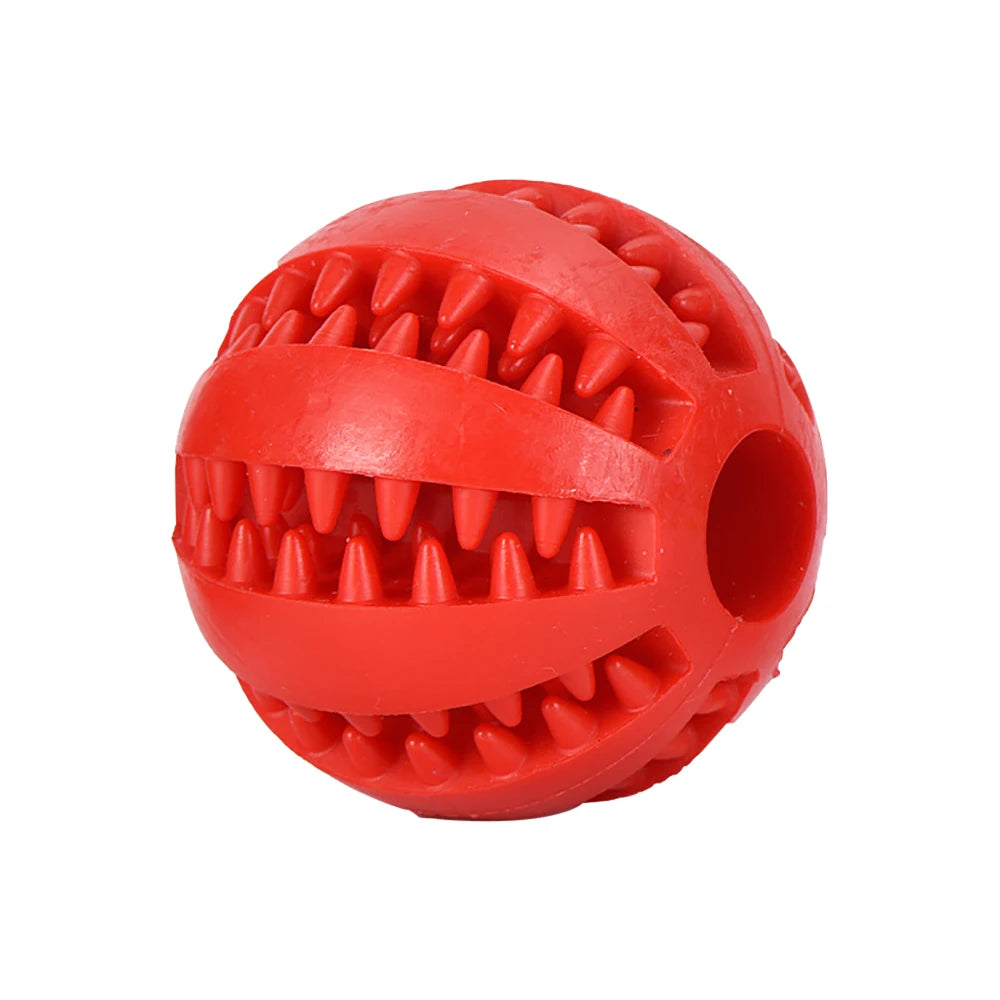 Interactive Rubber Dog Ball