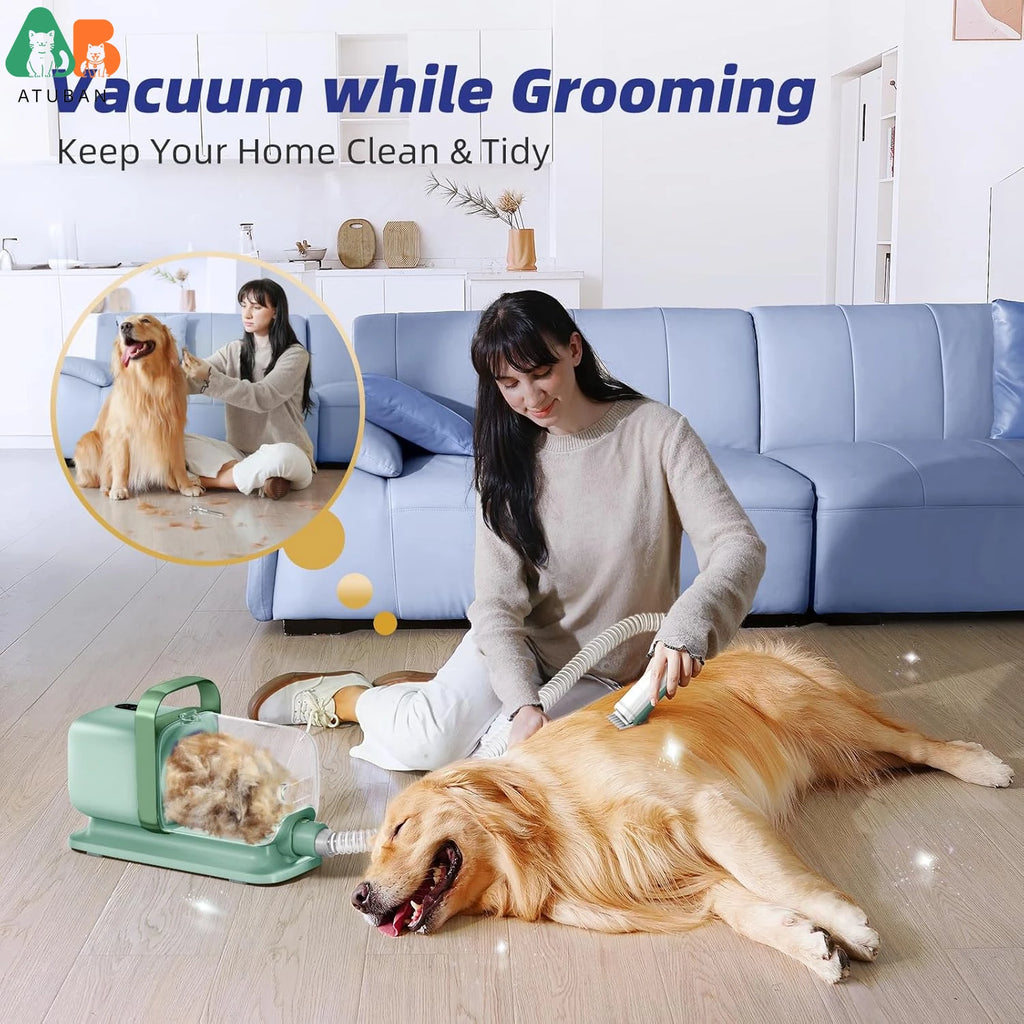 Pet Grooming Vacuum Kit