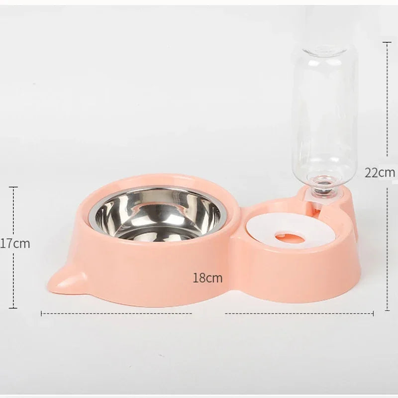 Automatic Pet Feeder with Water Dispenser
