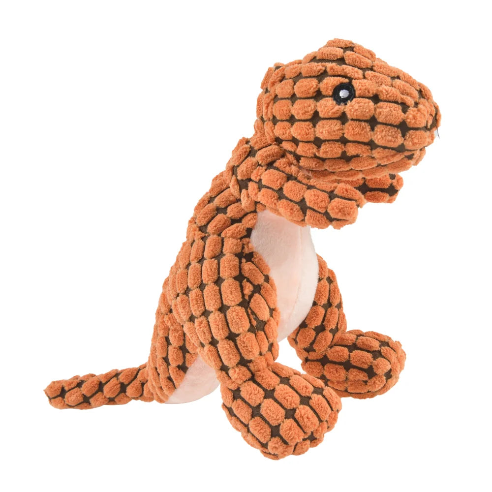 Plush Dinosaur Toy for Dogs and Cats