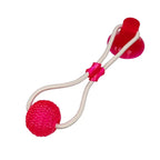 Suction Cup Dog Toy with TPR Ball