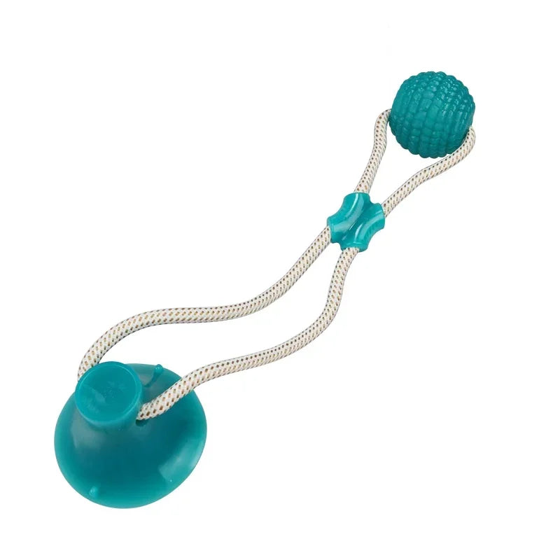 Suction Cup Dog Toy with TPR Ball