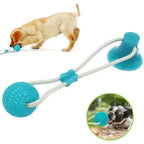 Suction Cup Dog Toy with TPR Ball